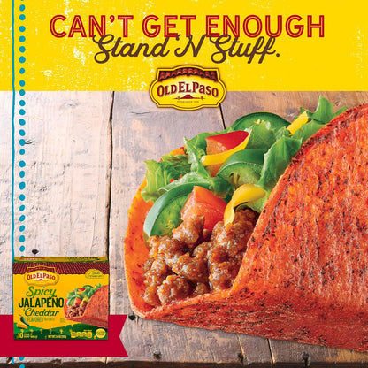 10-count carton yielding 10 full tacos per box