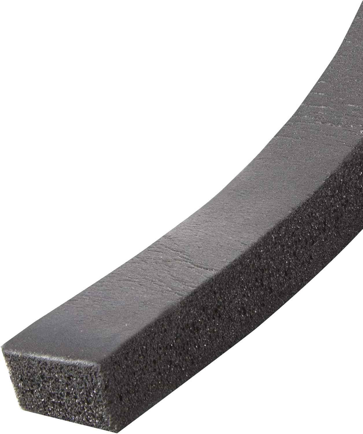 Frost King R338H Self-Stick Rubber Foam Seal in Matte Black, Blends Seamlessly with Modern Trim and Uncluttered Interiors