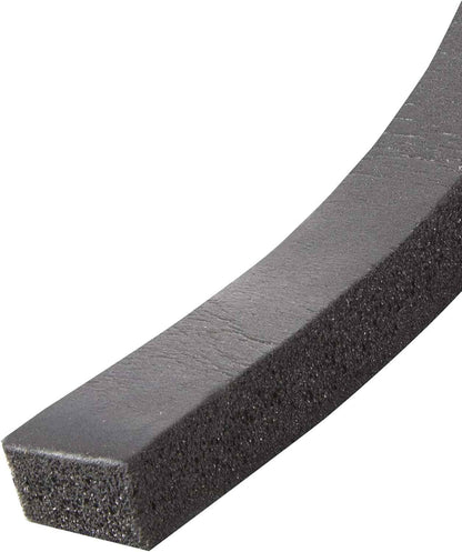 Frost King R338H Self-Stick Rubber Foam Seal in Matte Black, Blends Seamlessly with Modern Trim and Uncluttered Interiors