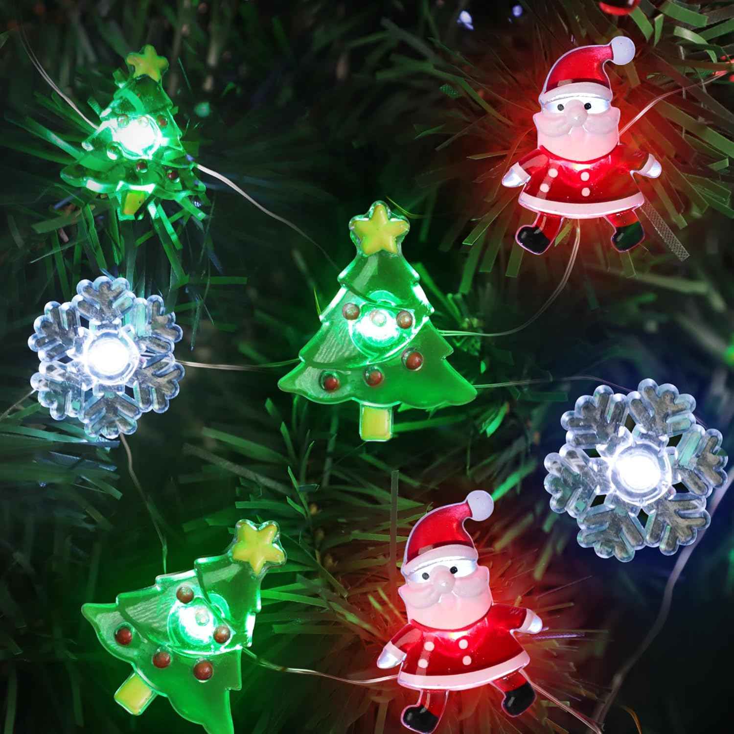 [BRAND] Flameless Battery Christmas Lights with Cool-Running LEDs – Safe Holiday Decor Around Kids, Pets, and Dried Wreaths