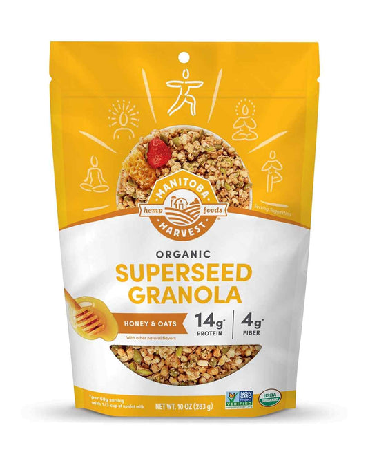 Manitoba Harvest Hemp Yeah Granola – Portable Protein Fuel for Trail Mix and Hiking Snacks
