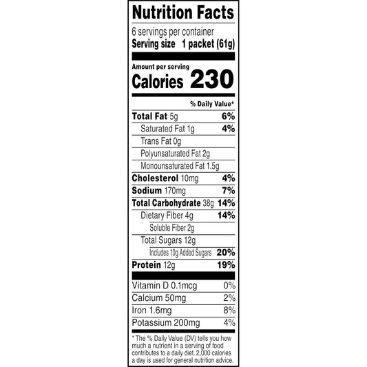 10 grams of protein per serving in the protein line