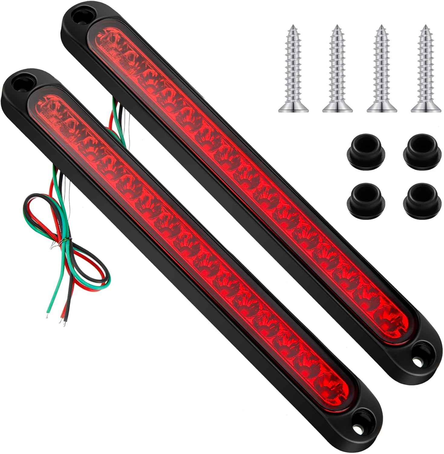 Frienda 10 Inch LED Trailer Light Kit – Thoughtful Gift for Boat Owners Upgrading Their Trailer