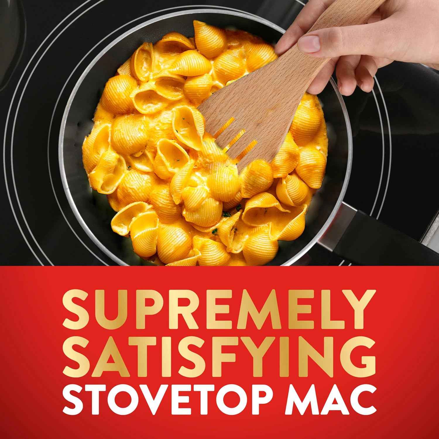 Stouffer's Supreme Shells and Cheese – Crowd-Pleasing Potluck Side Dish, 12 oz Boxed Mac and Cheese Kit