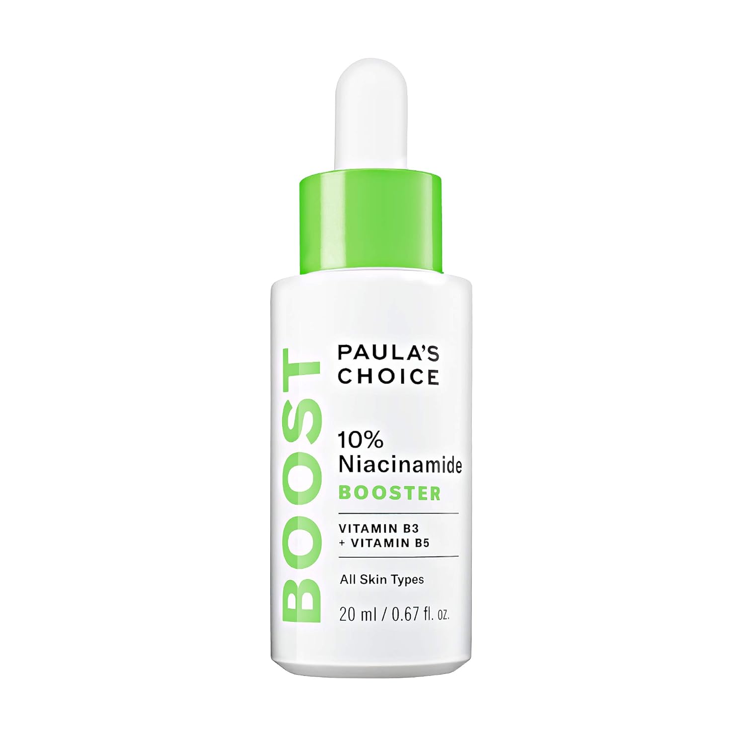 10% niacinamide (vitamin b3) as the hero active concentration