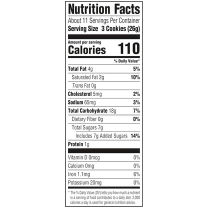 10 oz resealable-style bag sized for sharing or multi-day snacking