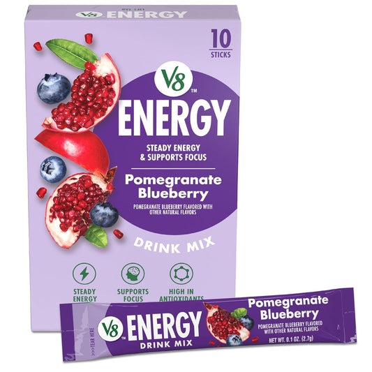 10 single-serve .10 oz powder packets per box for grab-and-go use