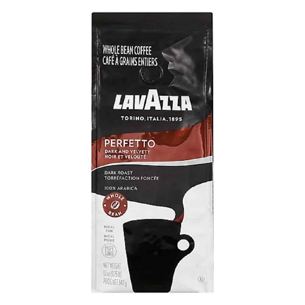 Lavazza House Blend Perfetto Whole Bean Coffee 12oz – Italian Heritage Birthday Gift for Coffee Lovers, Premium Drip Brew for Gifting