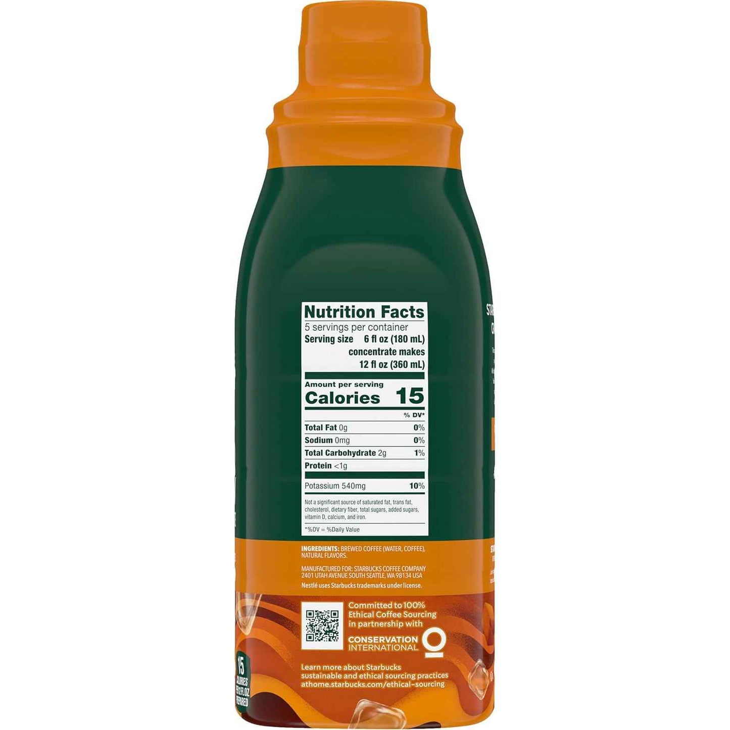 Starbucks Cold Brew Concentrate – Premium Café Indulgence for the Upscale Kitchen, 32 Fl Oz