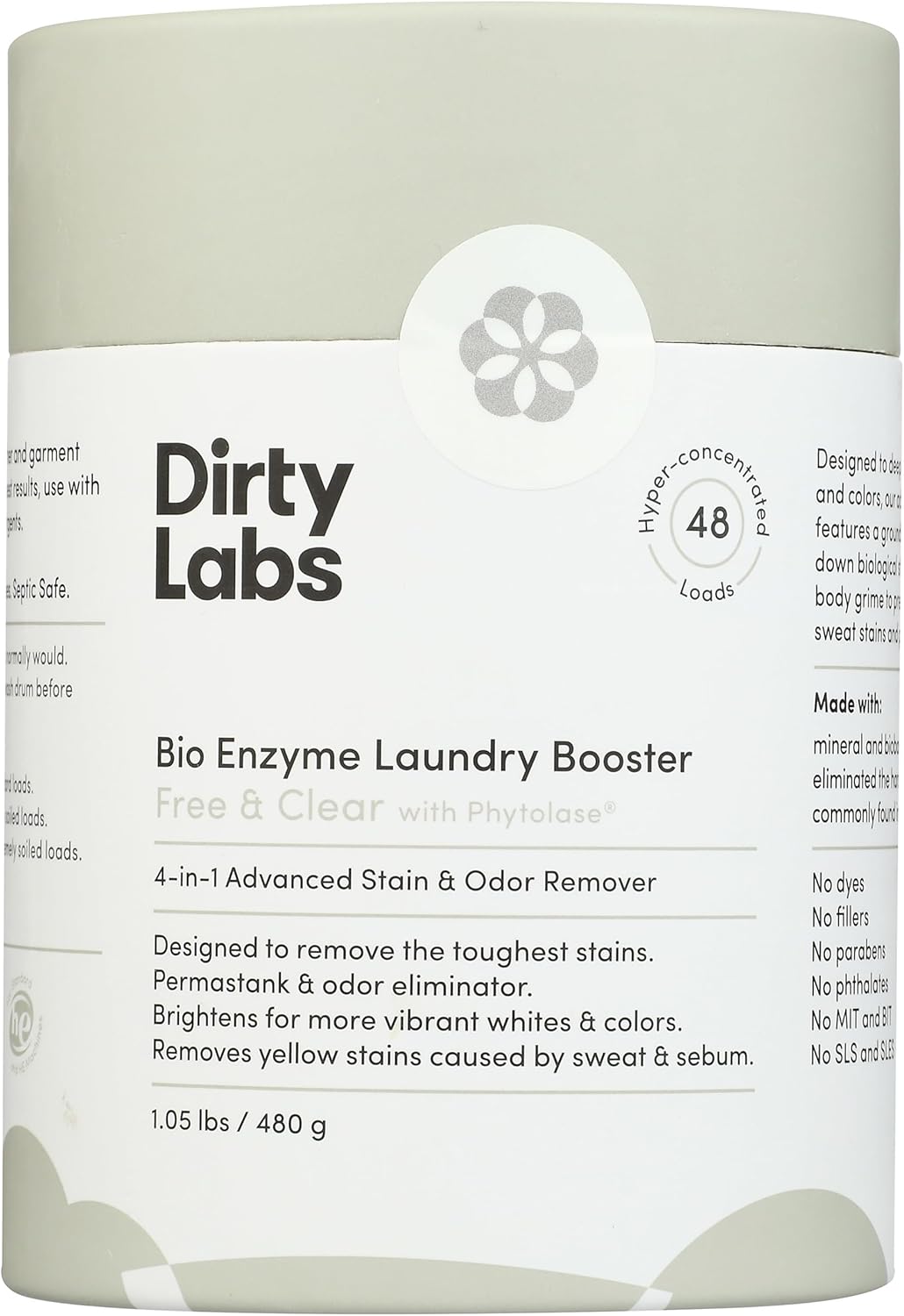100% bio and mineral-based ingredients with biodegradable formula
