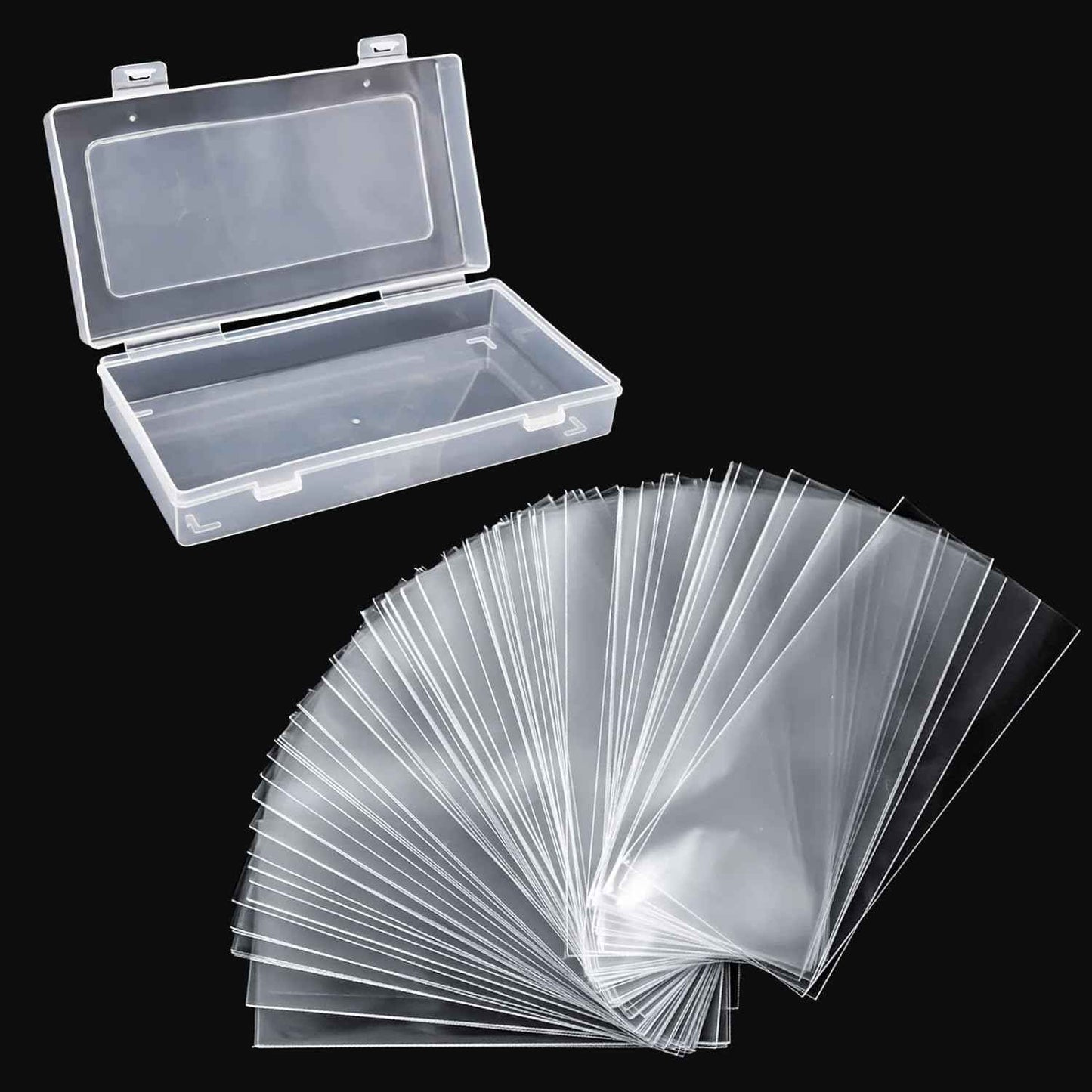 Premium 100-Pack Banknote Sleeves with Executive Storage Case – High-End Currency Preservation