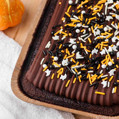 Sweets Indeed Natural Dye Free Halloween Sprinkles – Clean Ingredient Edible Topping for Mindful Bakers