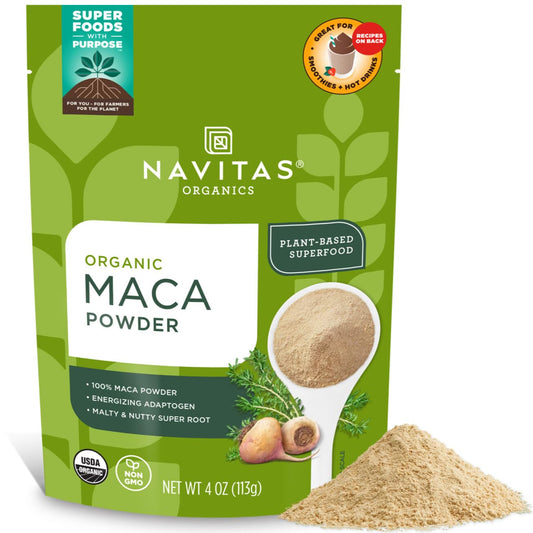 100% gelatinized peruvian maca root powder in 4oz bag (23 servings)