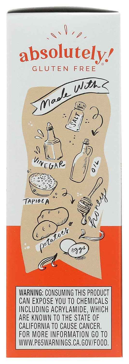 Absolutely Gluten Free Crackers – Simple Three Ingredient Cracker for Clean Pantry, Original 4.4 oz