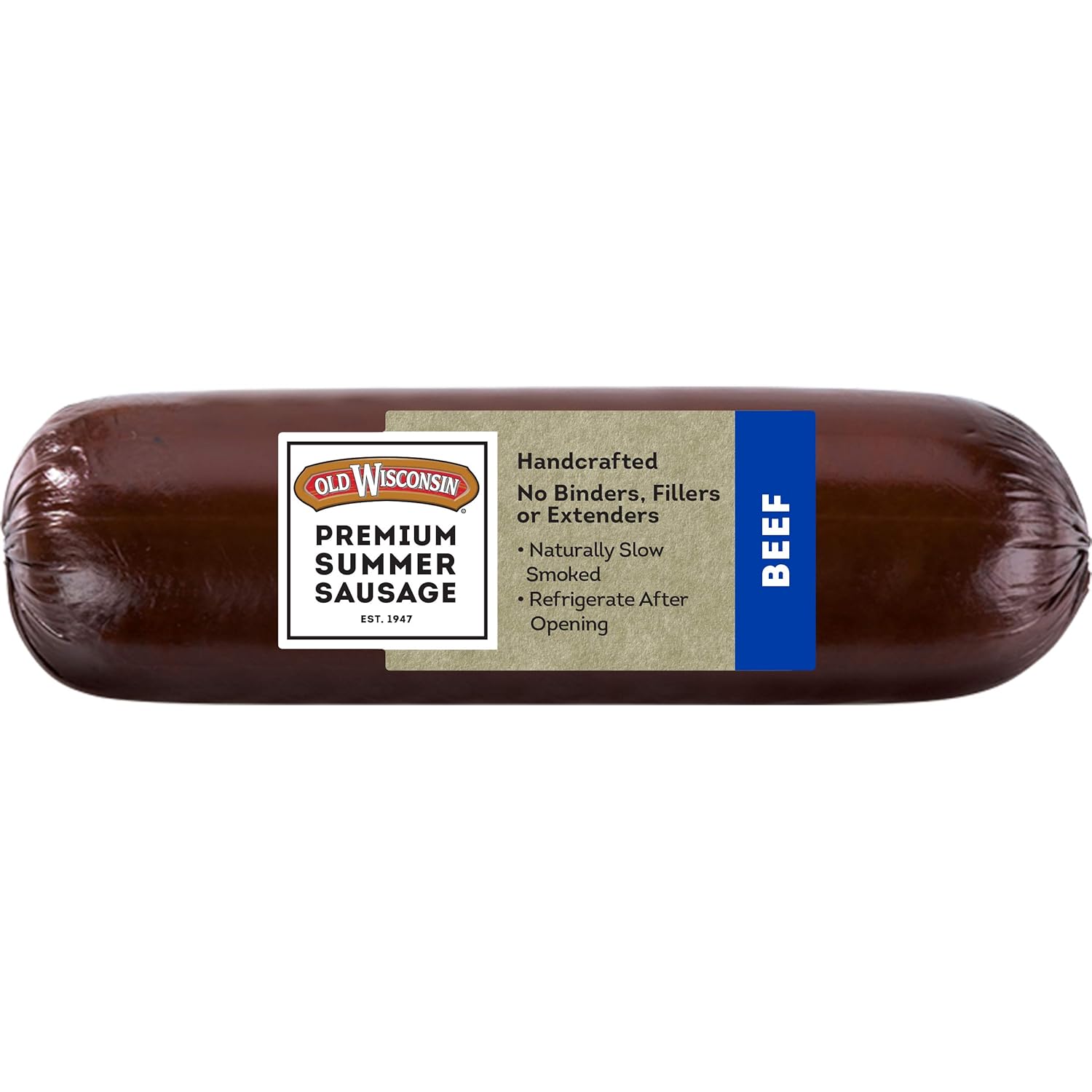 100% high-quality beef with no binders, fillers, or extenders