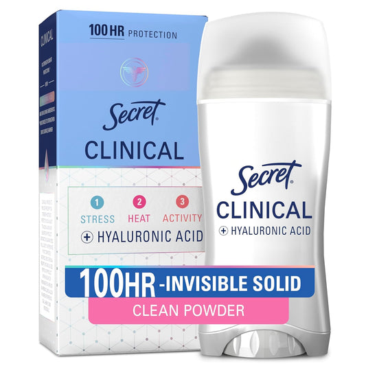 100-hour sweat and odor protection claim