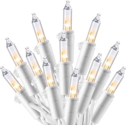 JOIEDOMI 100-Bulb String Lights – UL588 Certified Safe Nursery and Kids Bedroom Decor, 21.4FT No-Flame Mini Lighting