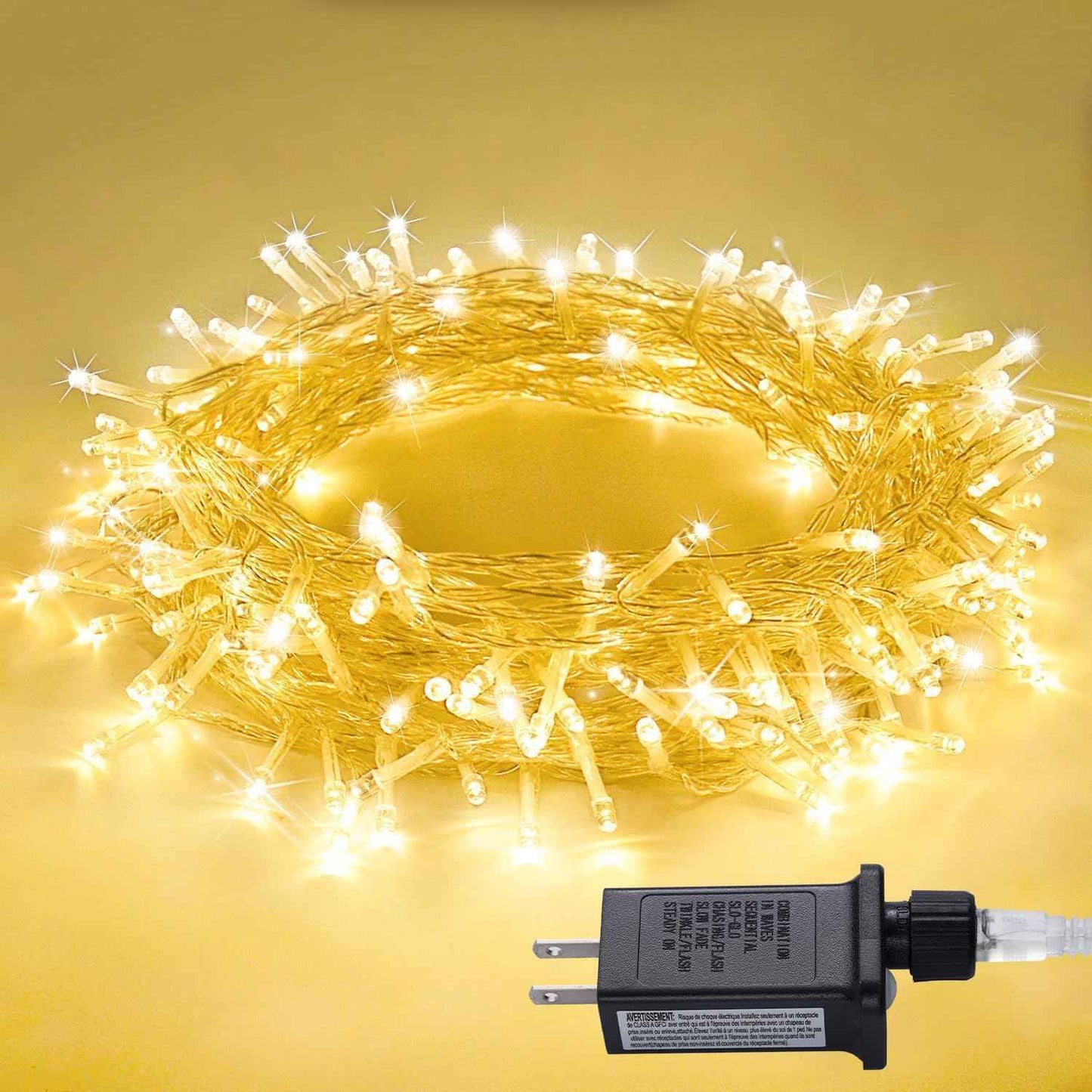JMEXSUSS LED String Lights – UL588 Certified 30V Low Voltage Fairy Lights, Safe Around Kids, Pets, and Curtains