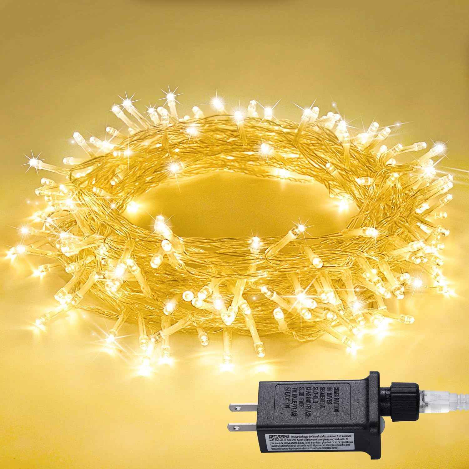 JMEXSUSS LED String Lights – UL588 Certified 30V Low Voltage Fairy Lights, Safe Around Kids, Pets, and Curtains