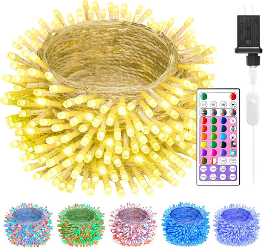 100 leds across 33 ft (or 66 ft variant) with 22 selectable colors