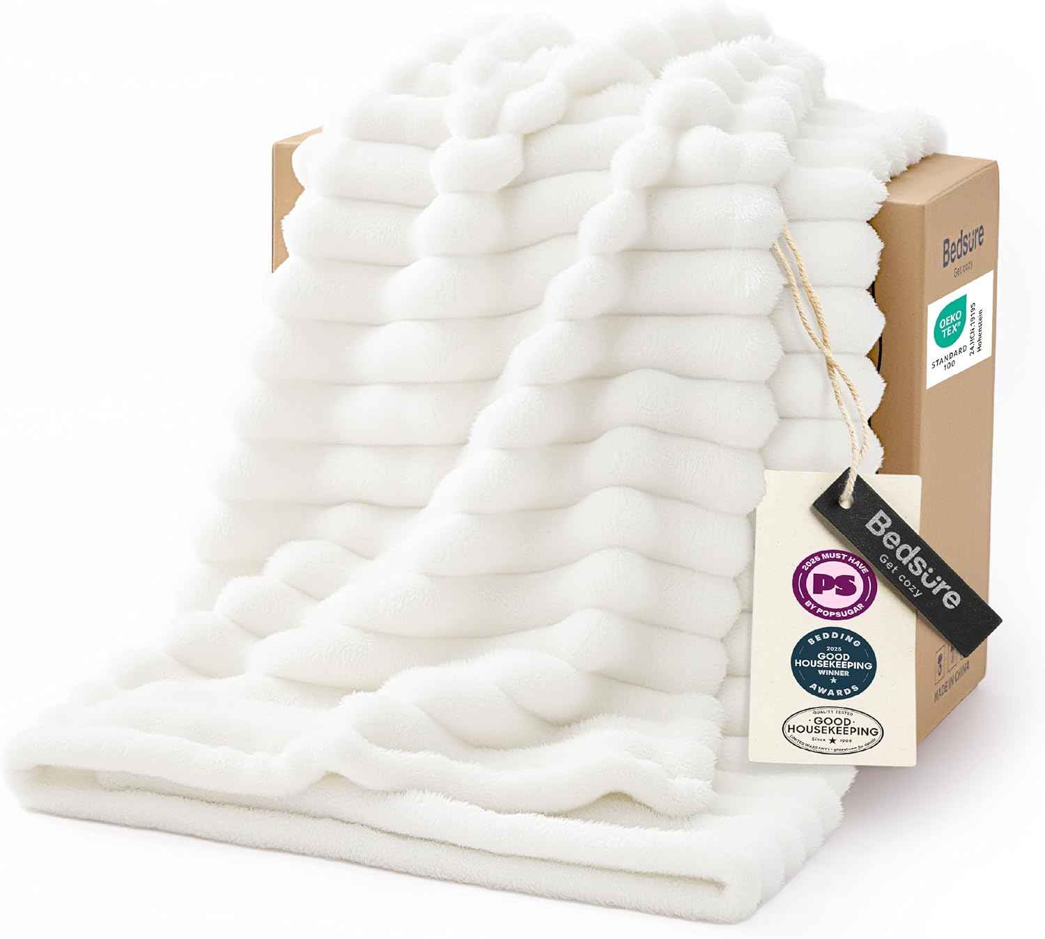 Bedsure GentleSoft Throw Blanket for Kids Room – Durable Lightweight Fleece Bed Cover for Sibling Sharing and Movie Nights