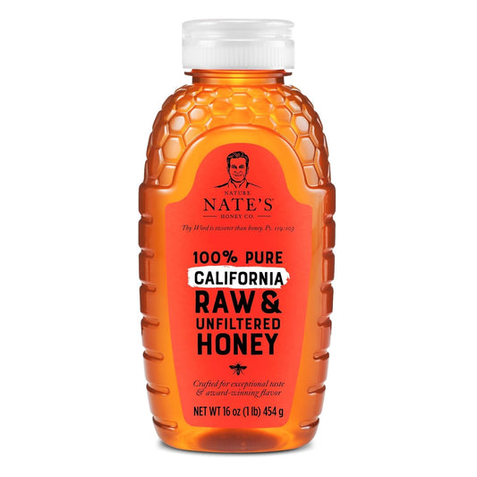 100% pure california-sourced honey from local beekeepers