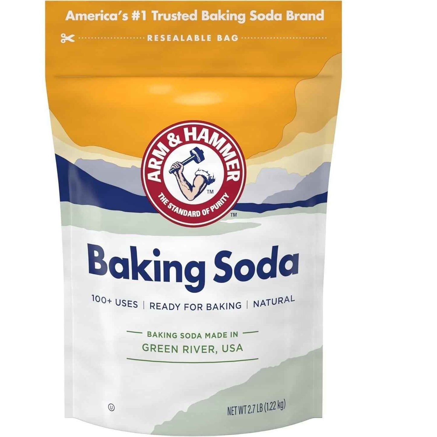 ARM & HAMMER Pure Sodium Bicarbonate, 7 Lb Bag — DIY Beauty Powder for Soaks, Scrubs and Personal Rituals