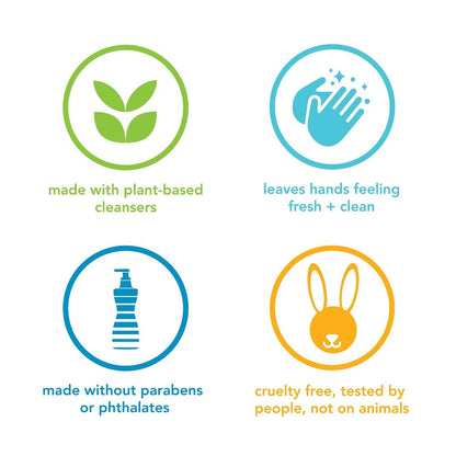 100% recycled plastic bottle with cruelty-free certification