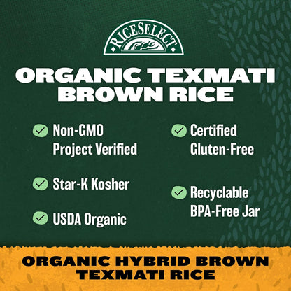 100% whole grain, low fat, low sodium, no additives or preservatives; vegan-friendly