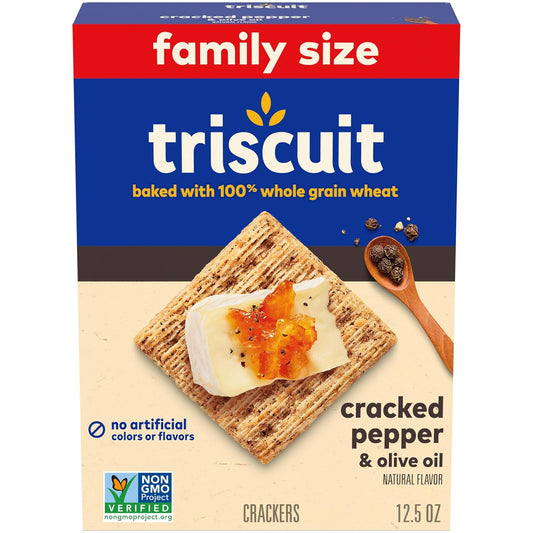 100% whole grain wheat base, baked not fried
