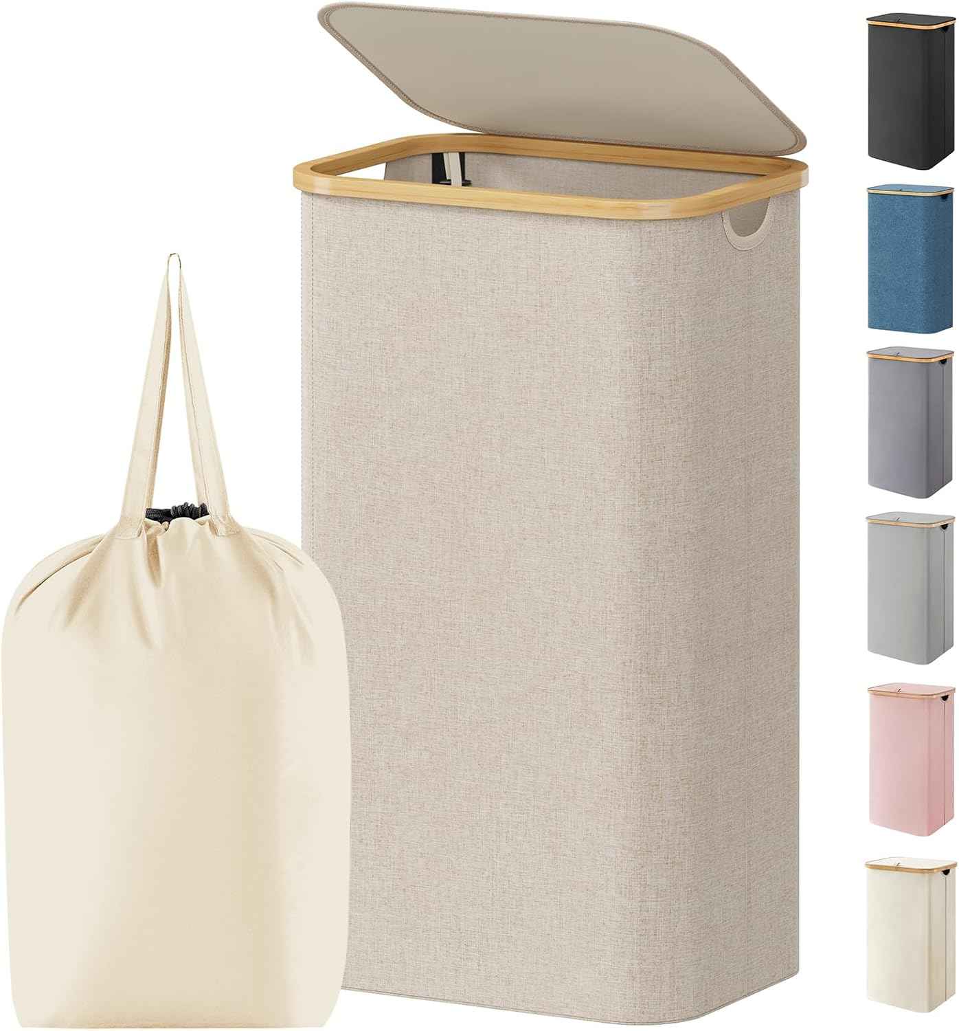 Lifewit Laundry Hamper with Removable Bag – Stylish Holiday Gift for College Students and New Grads