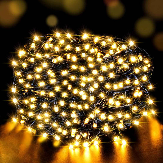 LetsFunny 300 LED Outdoor String Lights 108FT – Waterproof Patio, Pergola and Garden Fairy Lights with 8 Modes and Remote