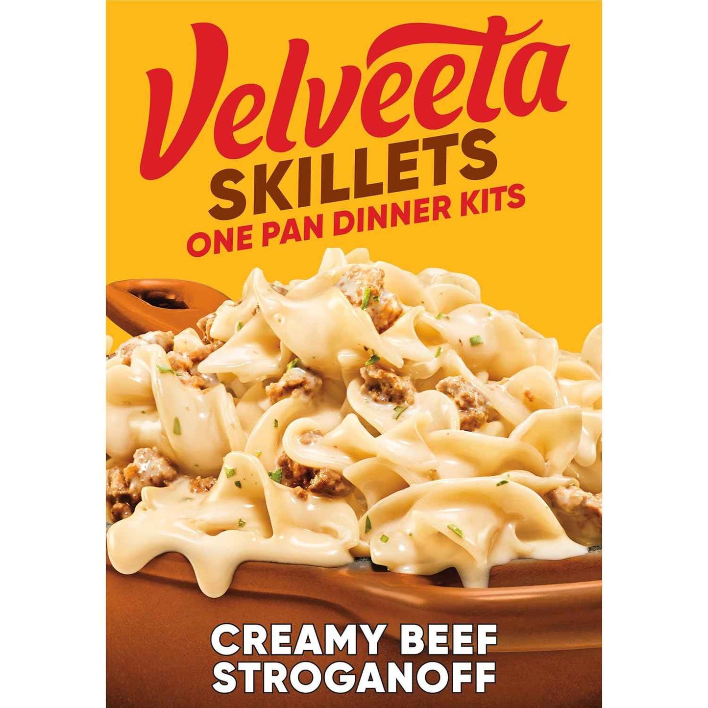 Velveeta Skillets Beef Stroganoff – All-in-One Box, No Extra Ingredients to Stock