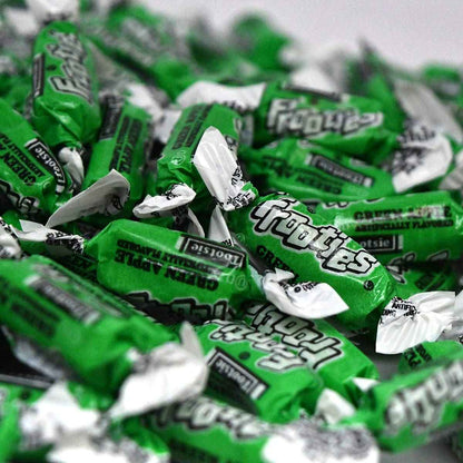 Tootsie Roll Green Frooties – Allergen Conscious Peanut Free and Gluten Free Candy for Sensitive Trick-or-Treaters