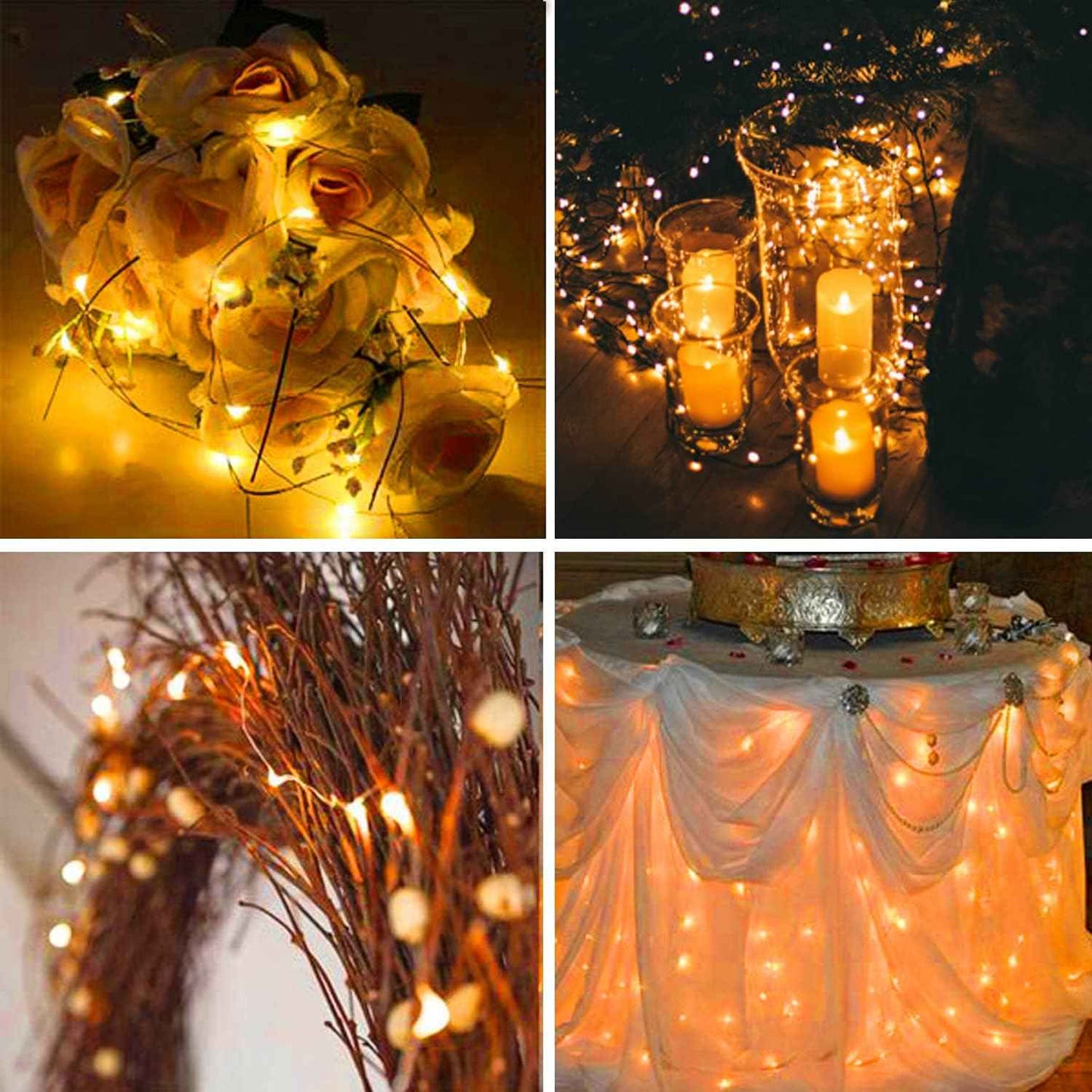 Brightown Child Safe LED String Lights – 12 Pack Toddler Nightlight Alternative for Bedroom Ceiling