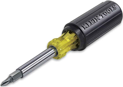 Klein Tools 32500 11-in-1 Screwdriver – Field Service Multi-Tool for Electricians and HVAC Technicians