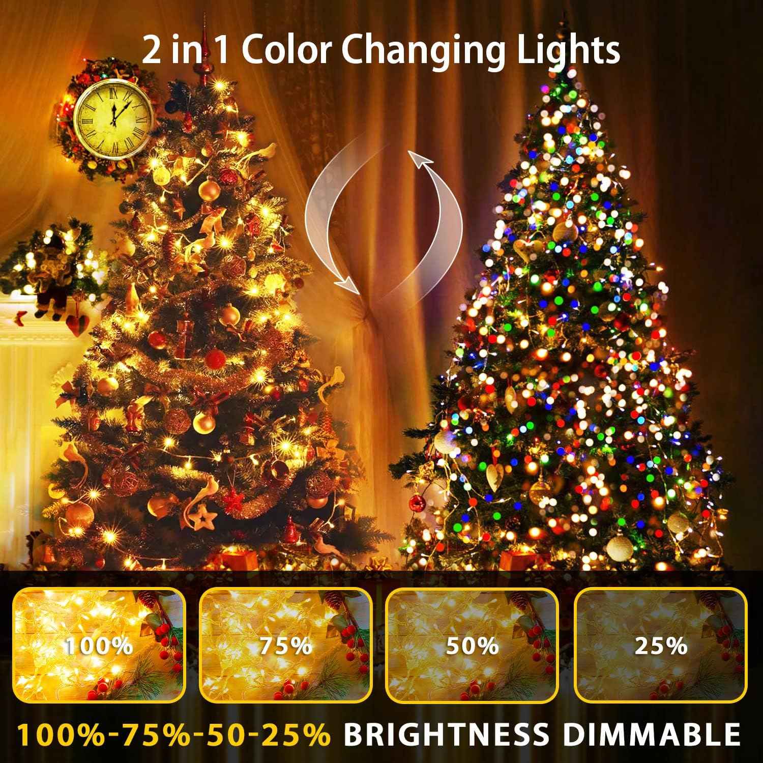 JMEXSUSS 66ft Color-Changing String Lights – Thoughtful Birthday and Housewarming Gift for Her, Mom, and Couples