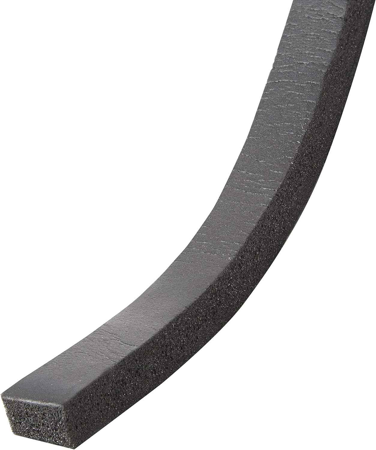 Frost King R338H Self-Stick Rubber Foam Seal in Matte Black, Blends Seamlessly with Modern Trim and Uncluttered Interiors
