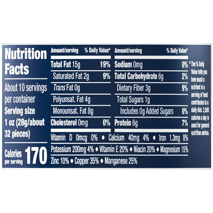 PLANTERS_Mixed_Nuts_Unsalted,_Party_Snacks,_Plant-Based_Protein,_10.3_oz_Canister