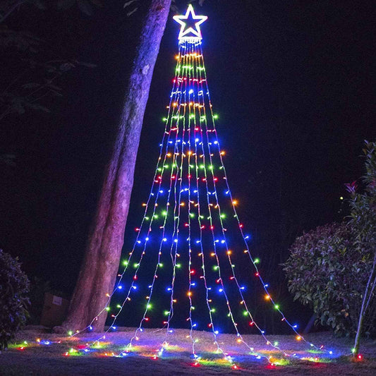 LuminoStar Star String Lights – Christmas Gift for Her, Cozy Home and Garden Decor for Mom and Friends