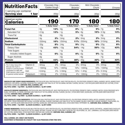 Quest Nutrition Variety Pack Protein Bars — Mindful Keto Snack for Home Wellness Routines, Low-Carb Cravings Support