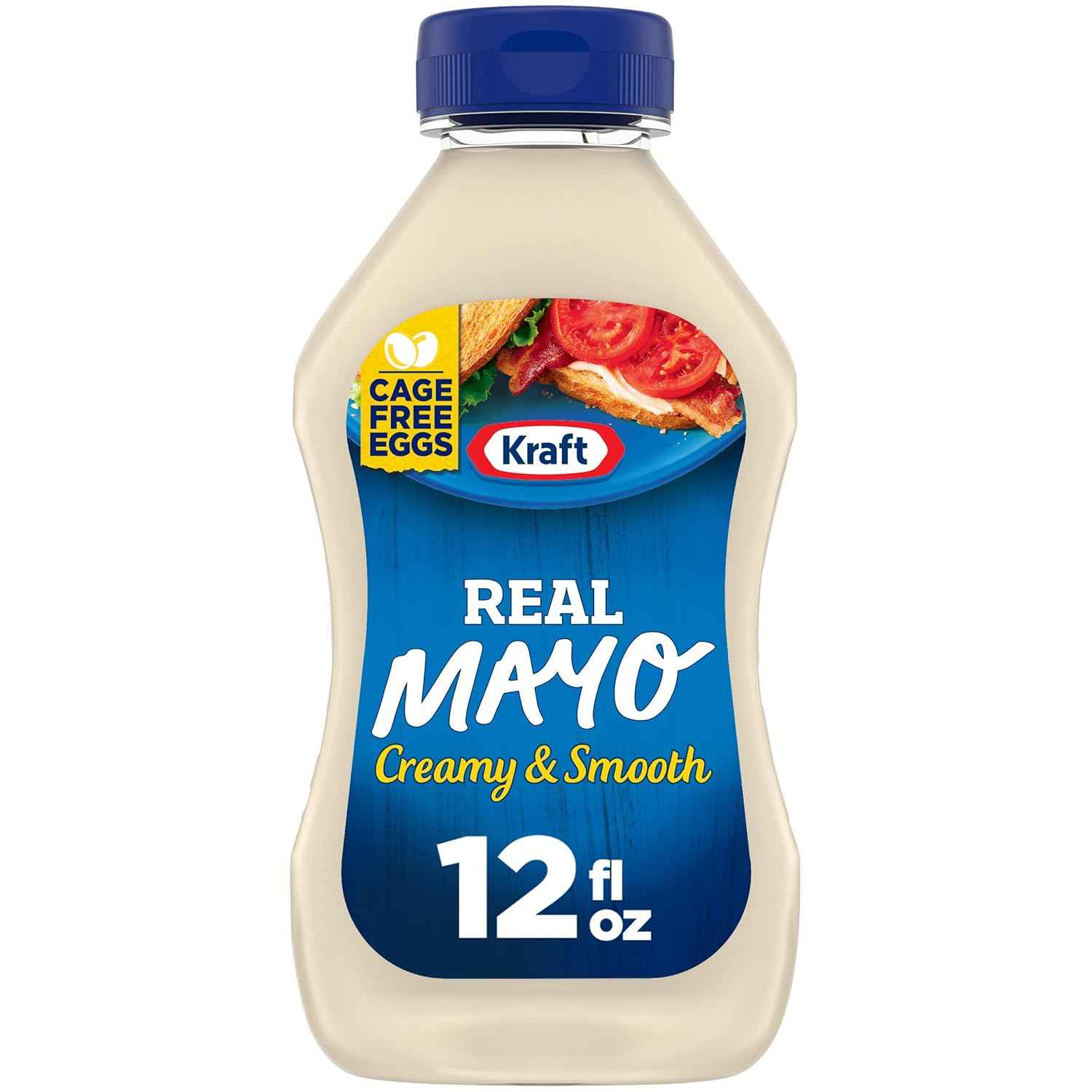 Kraft Real Mayo – Portable Squeeze Bottle for Backyard BBQs and Picnic Sandwiches