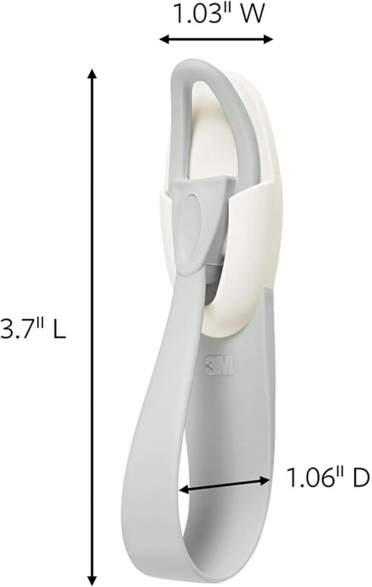 12 medium command adhesive strips included for multiple mounting points
