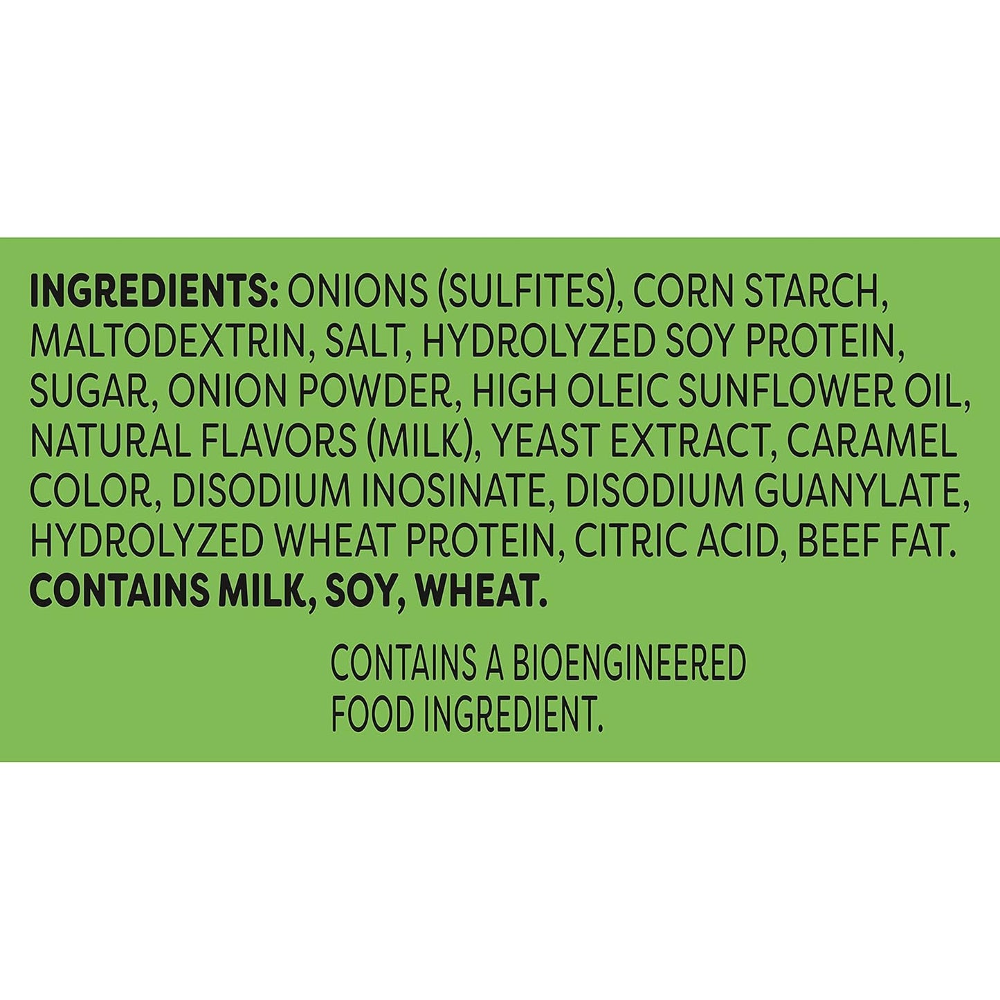 12-minute stovetime from dry mix to finished soup