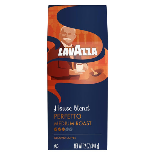 12-ounce resealable ground coffee bag