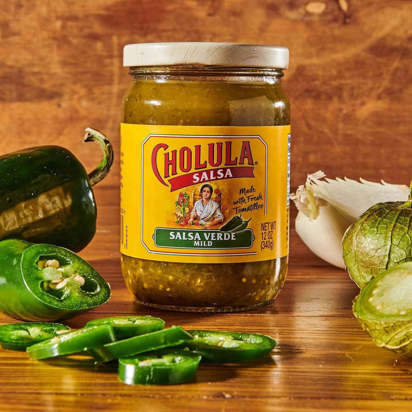 Cholula Salsa Verde Mild 12 oz – Versatile Dipping Sauce for Home Entertaining