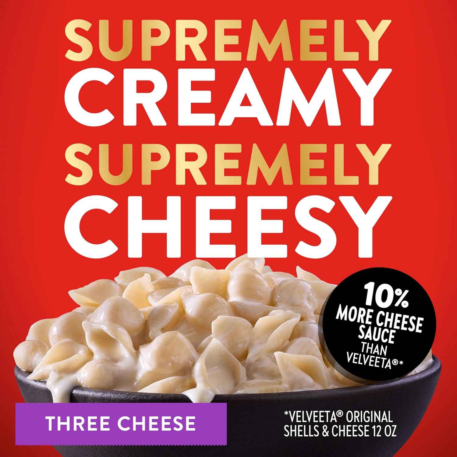 Stouffer's Supreme Shells Three Cheese Stovetop Mac – Nostalgic Comfort Food for Cozy Home Dining, No Artificial Flavors
