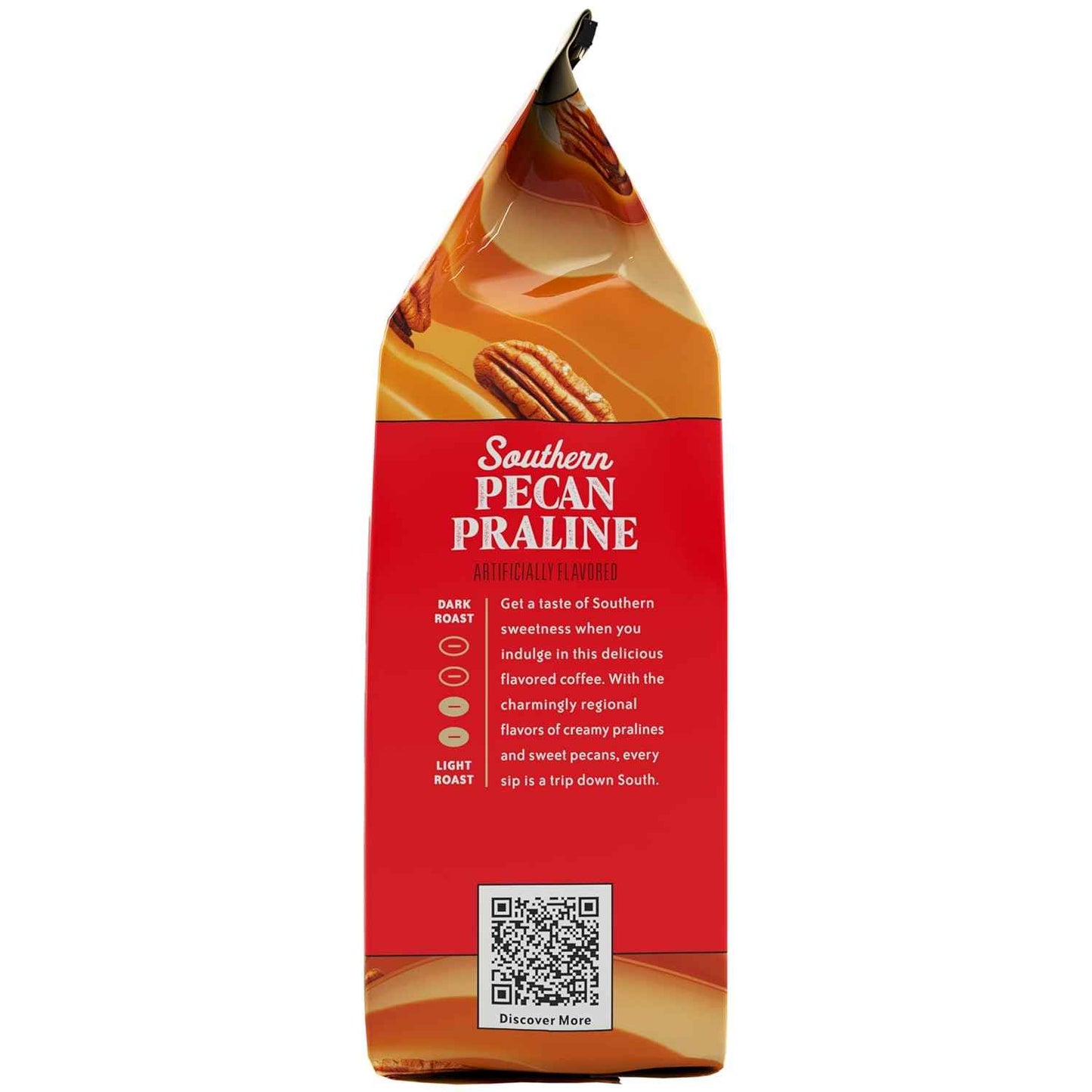Community Coffee Pecan Praline Ground Coffee – Low-Acidity Brew for Focused Afternoon Work Sessions, 12 oz Medium Roast