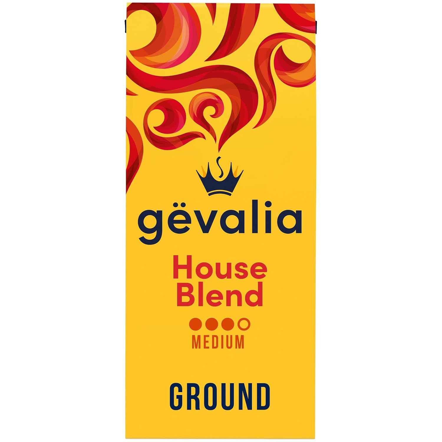 Gevalia French Roast Ground Coffee – Smooth Low-Acidity Brew for a Calmer Morning Wind-Up Ritual