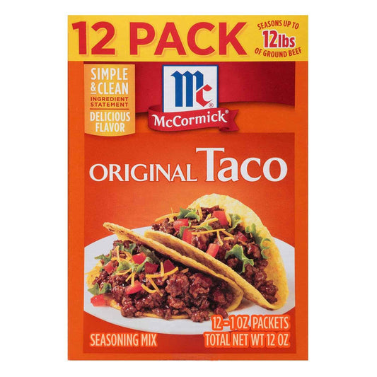 McCormick Taco Seasoning Mix – 15-Minute Weeknight Dinner Solution for Busy Home Cooks